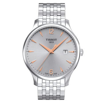 Tissot Tradition Silver Dial Quartz Men's Watch - Kamal Watch Company