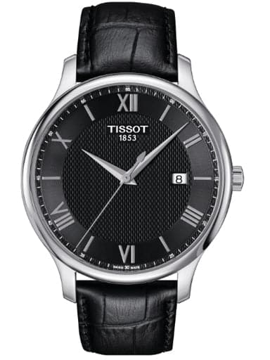Tissot T-Classic Tradition Men's Black Dial Watch - Kamal Watch Company