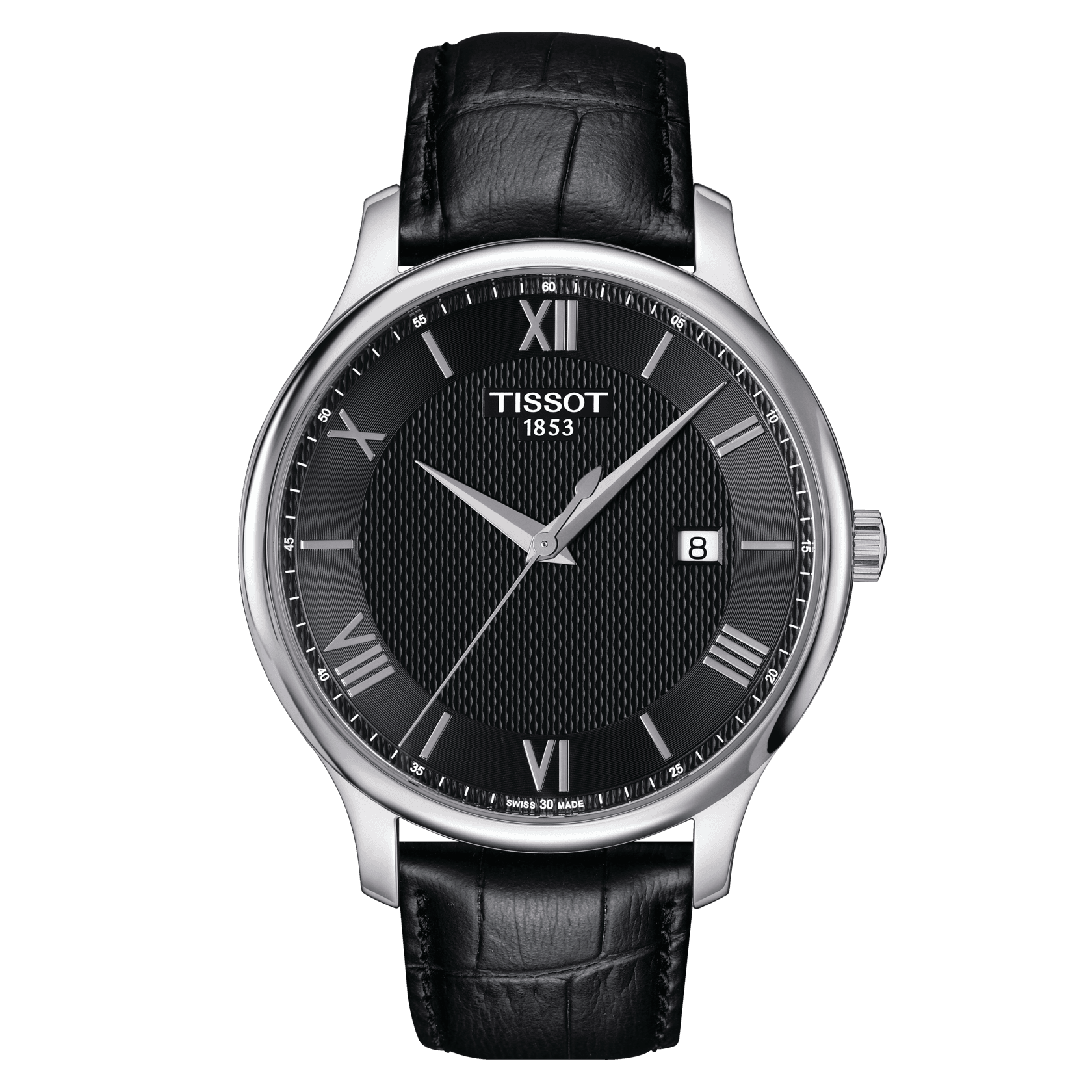 Tissot T-Classic Tradition Men's Black Dial Watch - Kamal Watch Company