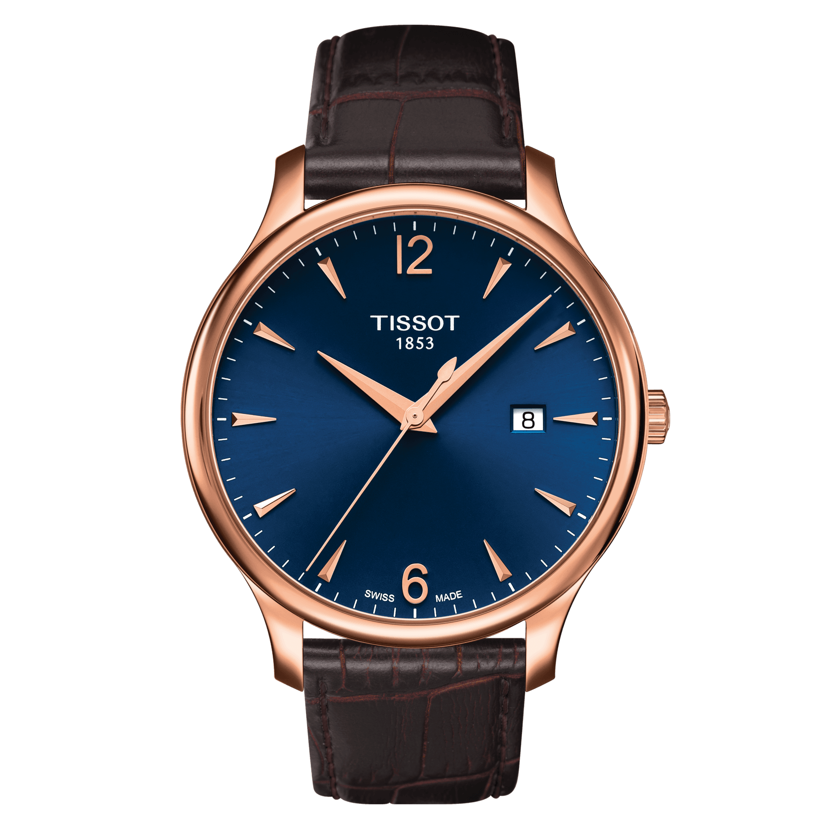 Tissot Tradition Quartz Blue Dial Men's Watch - Kamal Watch Company