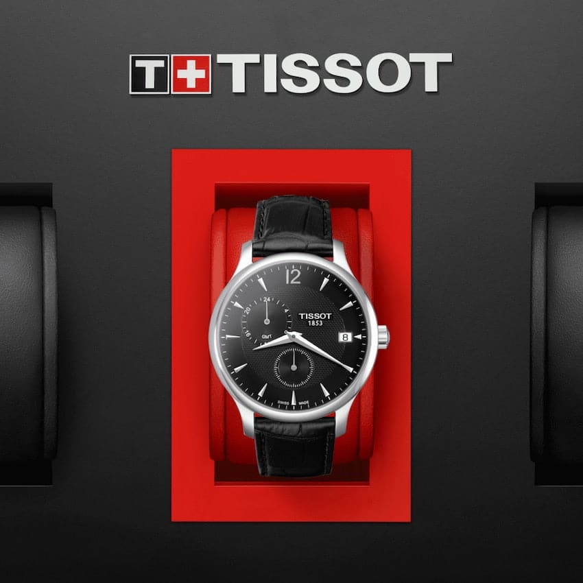 TISSOT TRADITION GMT T063.639.16.057.00 - Kamal Watch Company