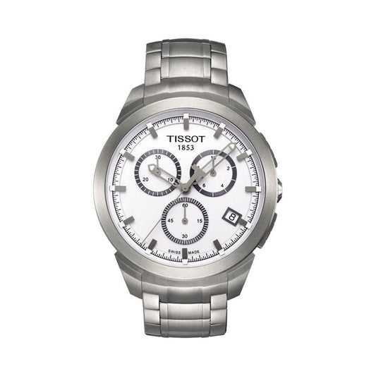 TISSOT Chronograph Silver Dial Titanium Men's Watch T069.417.44.031.00 - Kamal Watch Company