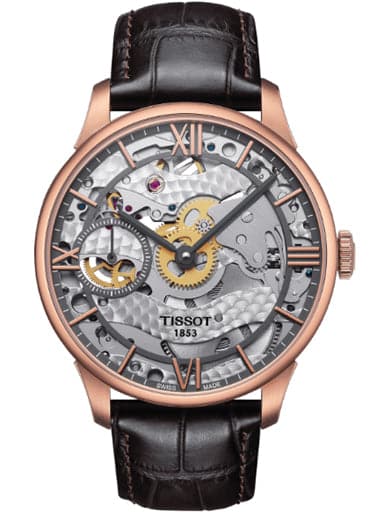 Tissot T-Classic Chemin Des Tourelles Squelette Mechanical Men's Watch - Kamal Watch Company
