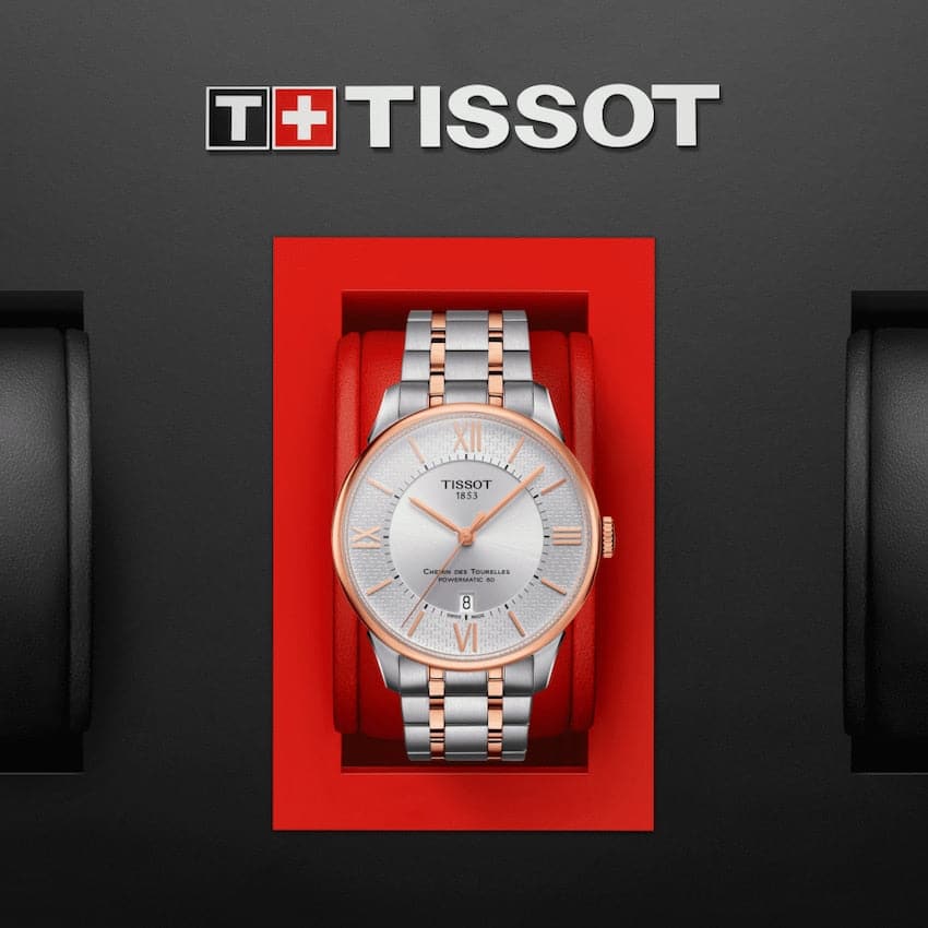 TISSOT CHEMIN DES TOURELLES POWERMATIC 80 HELVETIC PRIDE SPECIAL EDITION T099.407.22.038.01 - Kamal Watch Company