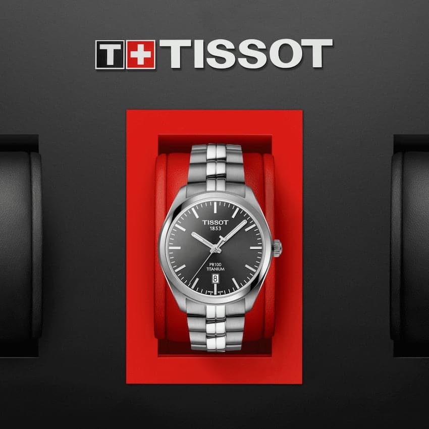TISSOT PR 100 TITANIUM QUARTZ T101.410.44.061.00 - Kamal Watch Company