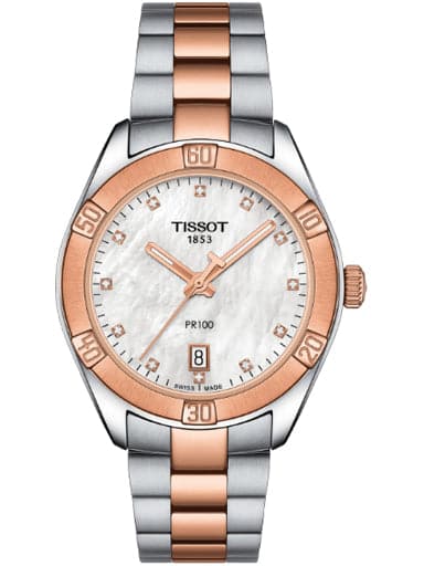 Tissot T Classic White MOP Dial Women's Watch - Kamal Watch Company