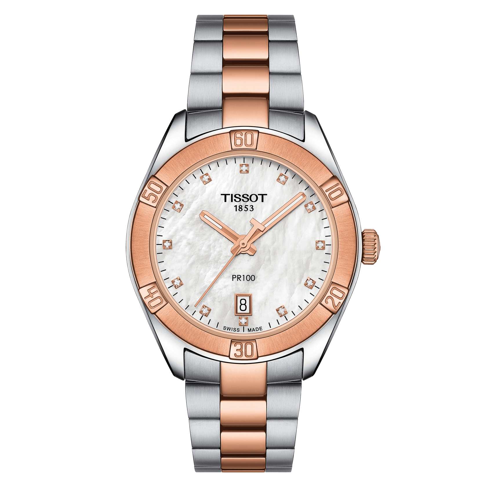 Tissot T Classic White MOP Dial Women's Watch - Kamal Watch Company