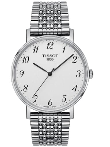 Tissot Everytime Medium Silver Dial Stainless Steel Unisex Watch - Kamal Watch Company
