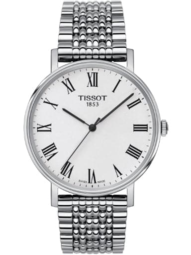 Tissot Everytime Medium Silver Dial Men's Watch - Kamal Watch Company