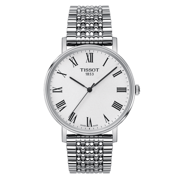 Tissot Everytime Medium Silver Dial Men's Watch - Kamal Watch Company