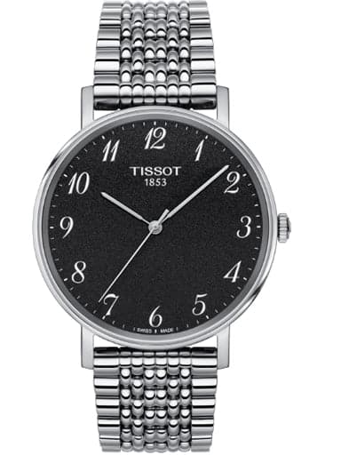Tissot Everytime Medium Black Dial Unisex Watch - Kamal Watch Company