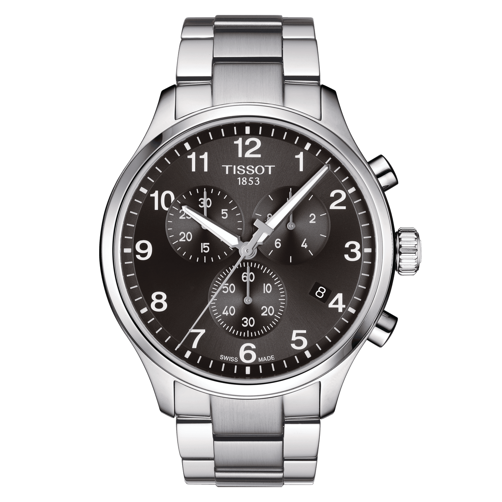 Tissot Chrono XL Classic Black Dial Men's Watch - Kamal Watch Company