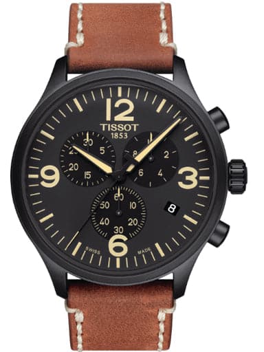 Tissot T-Sport Chrono XL Black Dial Men's Quartz Watch - Kamal Watch Company
