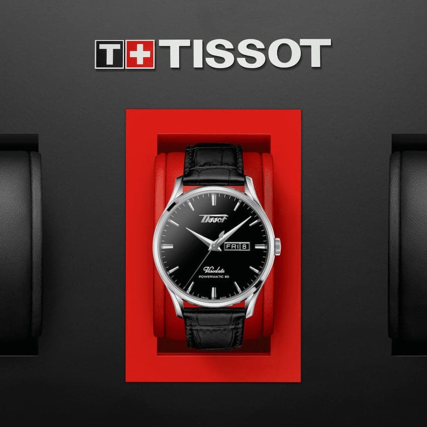 TISSOT HERITAGE VISODATE POWERMATIC 80 T118.430.16.051.00 - Kamal Watch Company