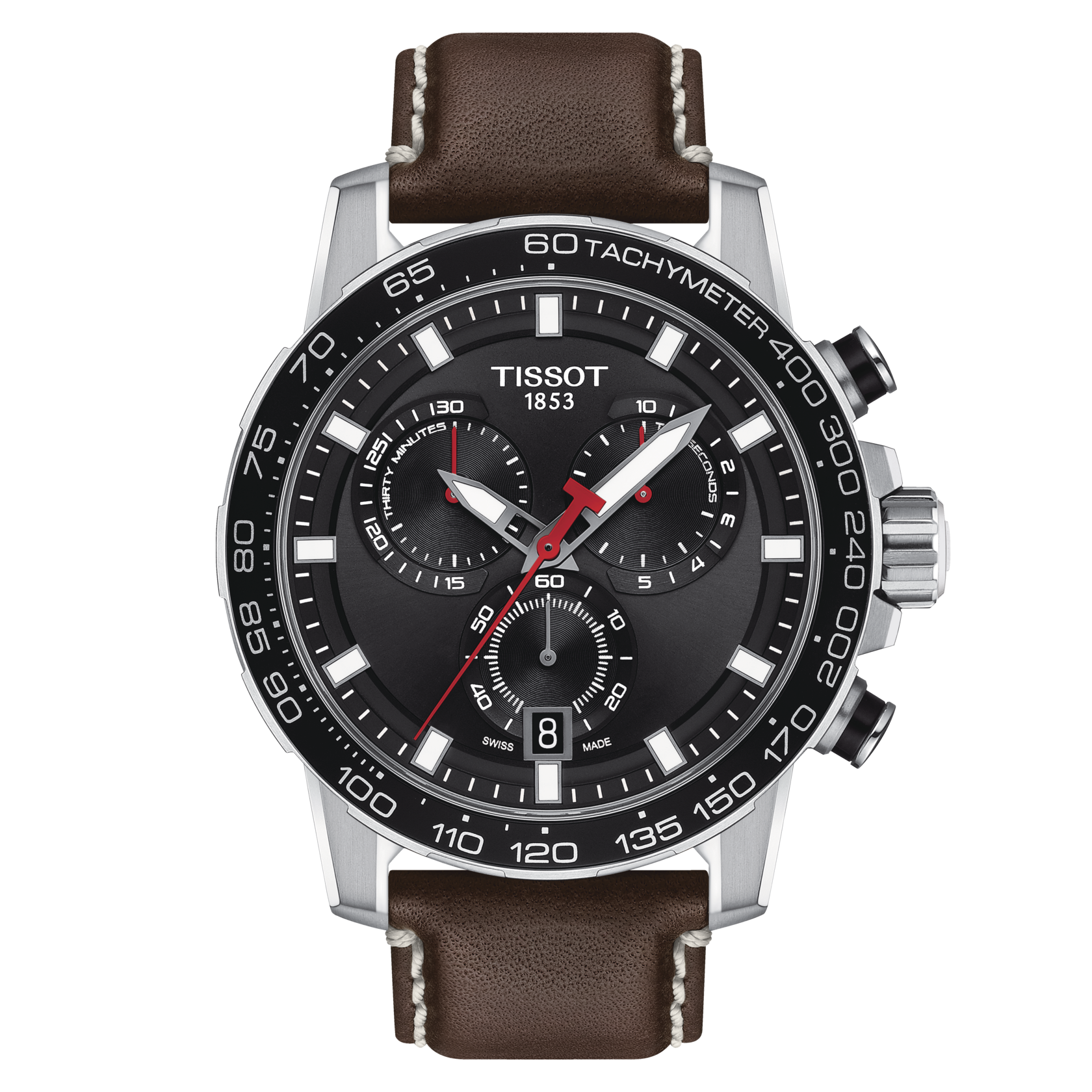 Tissot T-Sport Supersport Chrono Quartz Black Dial Men's Watch - Kamal Watch Company