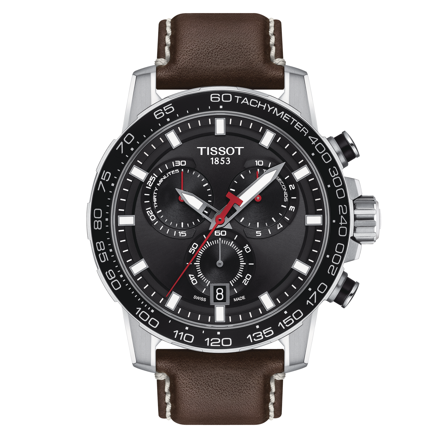 Tissot T-Sport Supersport Chrono Quartz Black Dial Men's Watch - Kamal Watch Company