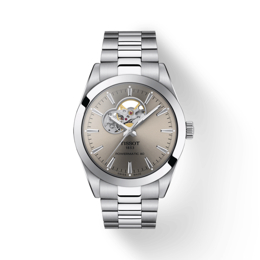 TISSOT GENTLEMAN POWERMATIC 80 OPEN HEART T127.407.11.081.00 - Kamal Watch Company