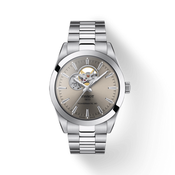 TISSOT GENTLEMAN POWERMATIC 80 OPEN HEART T127.407.11.081.00 - Kamal Watch Company