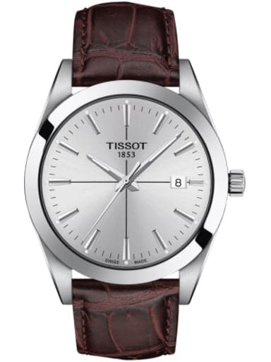 Tissot Gentleman Silver Dial Men Watch - Kamal Watch Company
