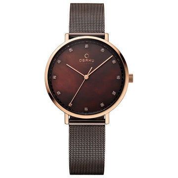 OBAKU VEST - WALNUT V186LXVNMN - Kamal Watch Company