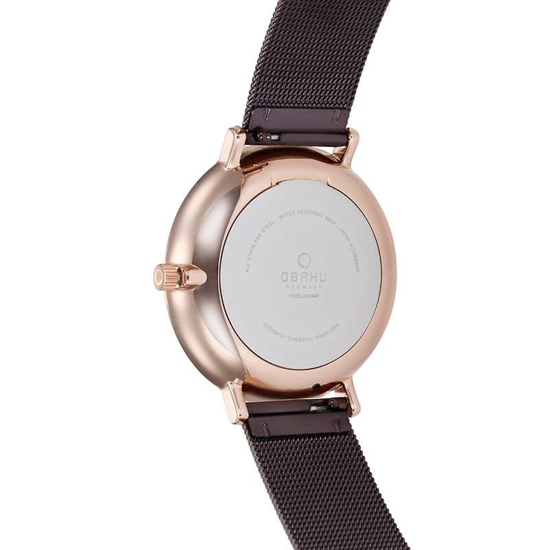 OBAKU VEST - WALNUT V186LXVNMN - Kamal Watch Company