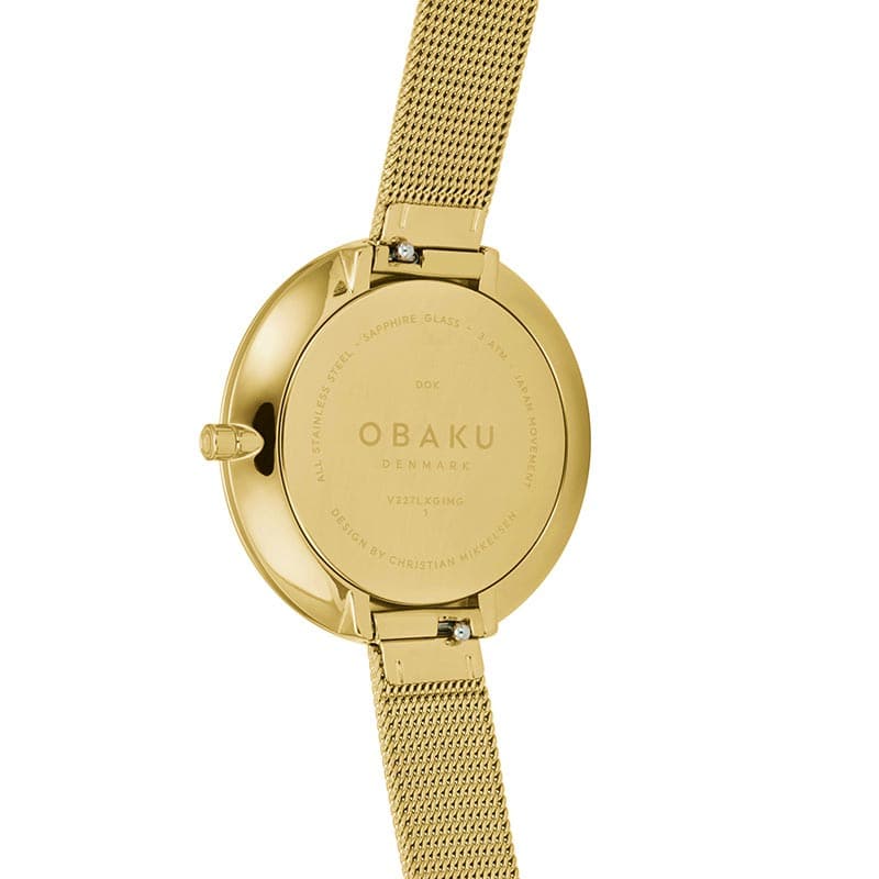 OBAKU DOK - GOLD V227LXGIMG - Kamal Watch Company