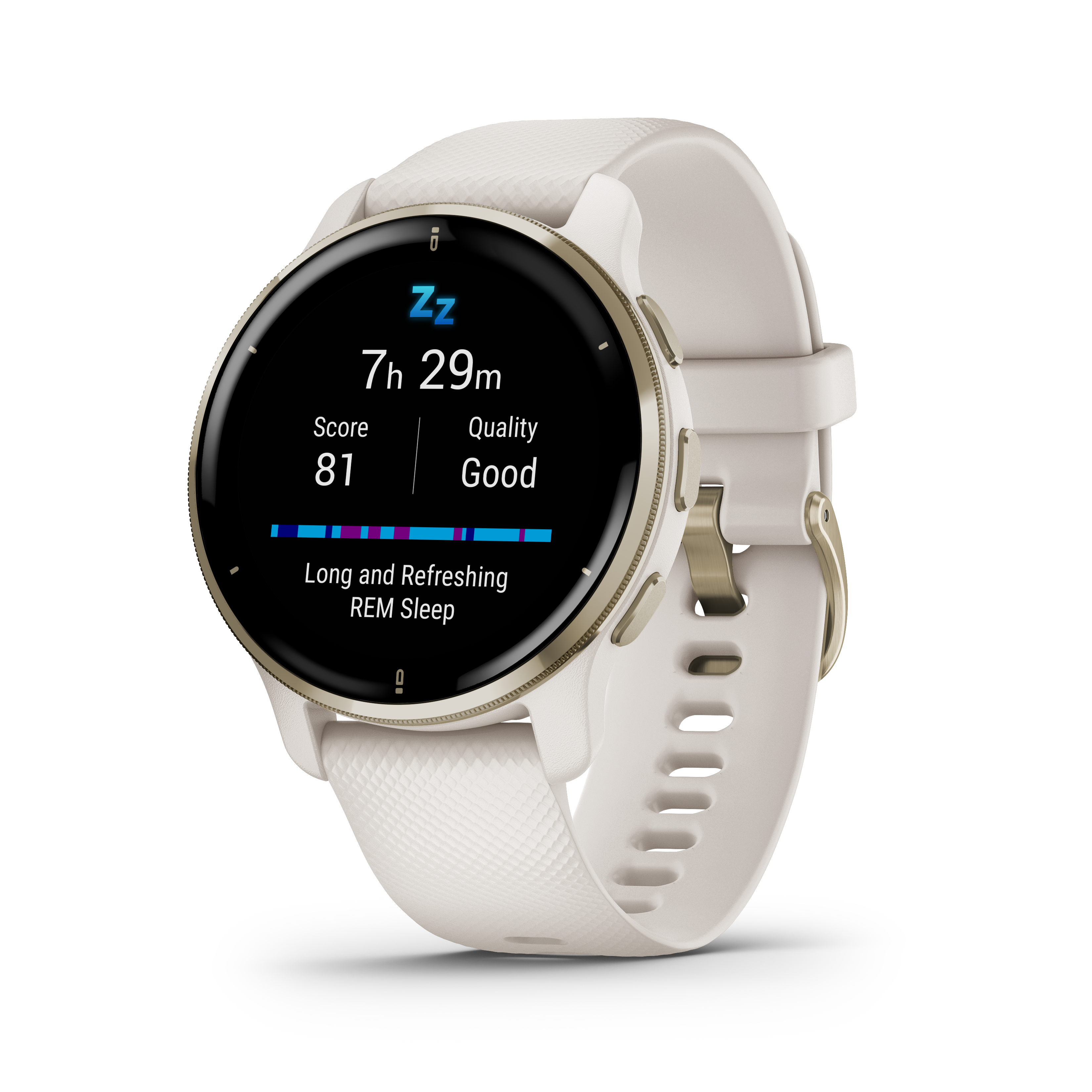 GARMIN Venu 2 Plus Cream Gold 010-02496-52 - Kamal Watch Company