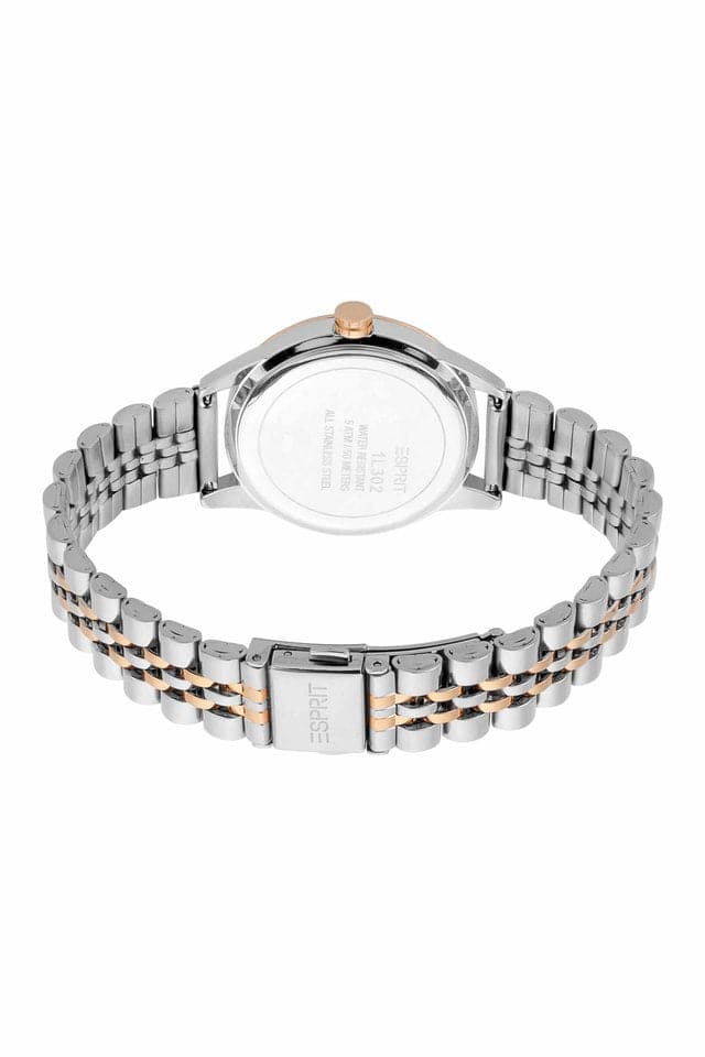 Esprit Womens Silver Dial Stainless Steel Analog Watch - ES1L302M0105 - Kamal Watch Company