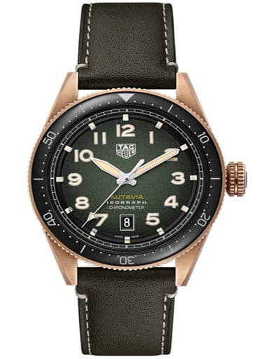 TAG Heuer Autavia Automatic Green Dial Men's Watch - Kamal Watch Company