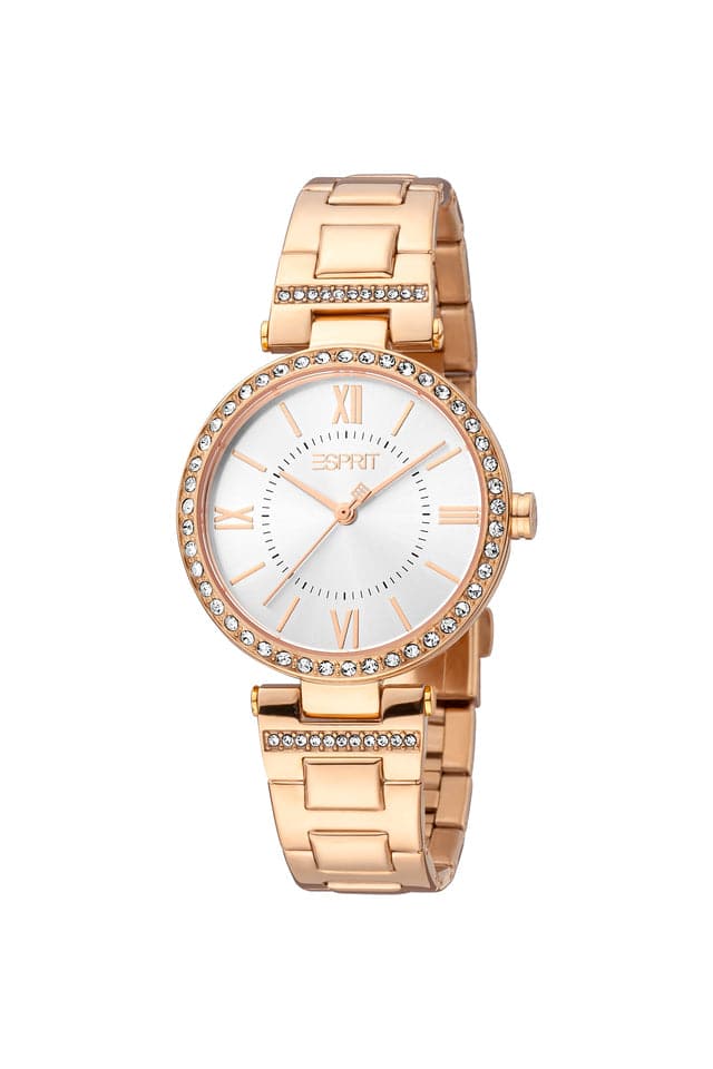 Esprit Womens 32 mm Summer Spring Silver Dial Stainless Steel Analog Watch - ES1L332M0075 - Kamal Watch Company