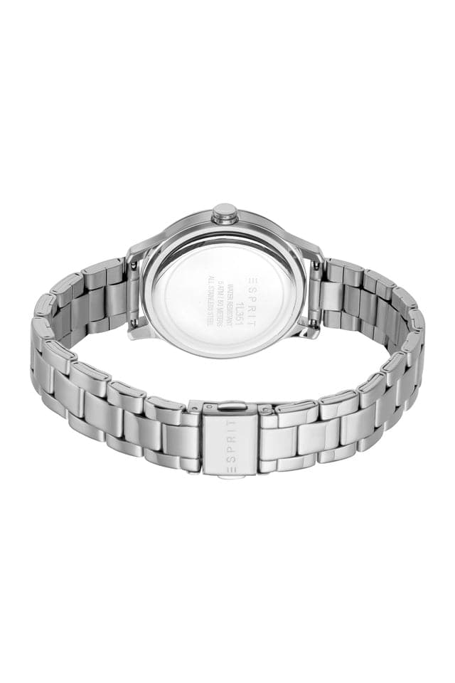Esprit Womens 38 mm Silver Dial Stainless Steel Analog Watch - ES1L351M0065 - Kamal Watch Company
