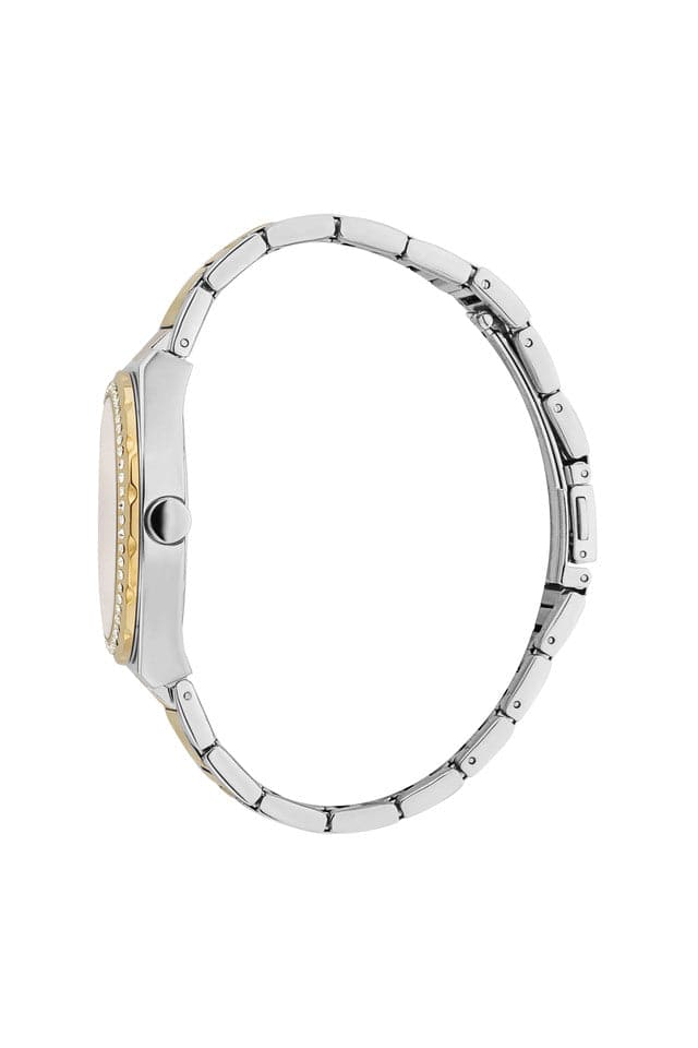 Esprit Womens 38 mm Silver Dial Stainless Steel Analog Watch ES1L380M0055 - Kamal Watch Company