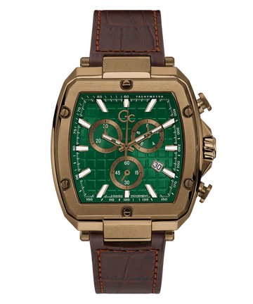 GC SPIRIT TONNEAU CHRONO FLEXSTRAP Y83002G5MF - Kamal Watch Company