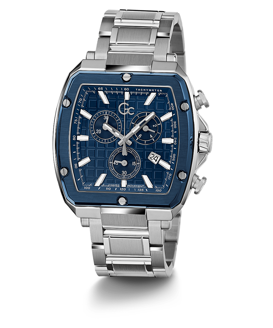 GC SPIRIT TONNEAU CHRONO METAL Y83005G7MF - Kamal Watch Company