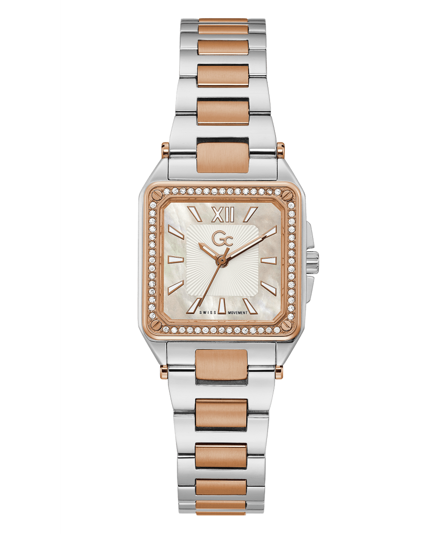 GC COUTURE SQUARE MID SIZE METAL Y85002L1MF - Kamal Watch Company