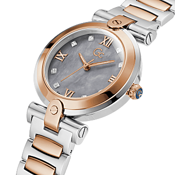 GC FUSION LADY MID SIZE METAL Y96001L5MF - Kamal Watch Company