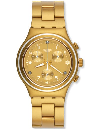 SWATCH LATE NIGHT GLAM BLAZE YCG4001AG - Kamal Watch Company