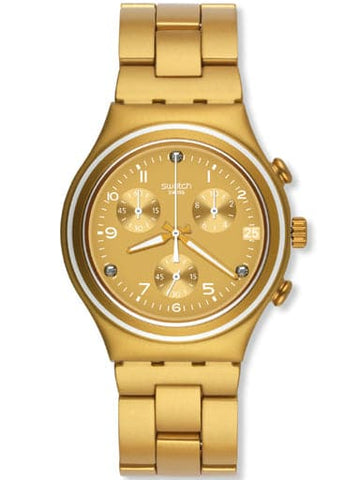 SWATCH LATE NIGHT GLAM BLAZE YCG4001AG - Kamal Watch Company