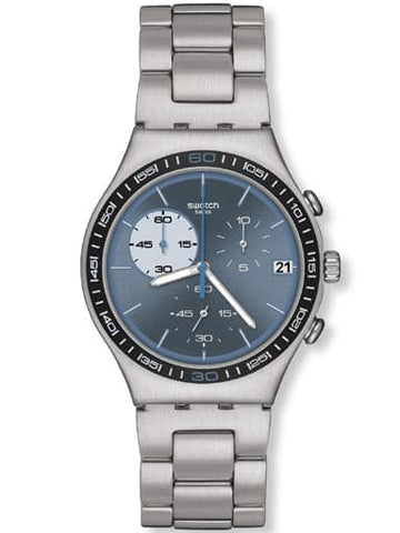 SWATCH IRONY CHRONO BLUE WINK YCS556G - Kamal Watch Company
