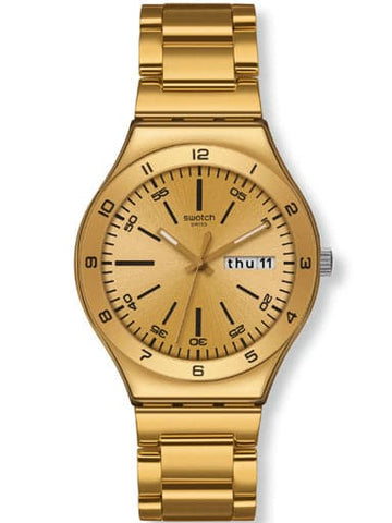 SWATCH CLASSIC PVD EXTENSIONS YELLOW MEDAL YGG706G - Kamal Watch Company