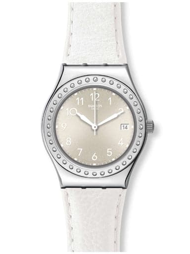 SWATCH CLASSIC WHITE FAN YLS448 - Kamal Watch Company