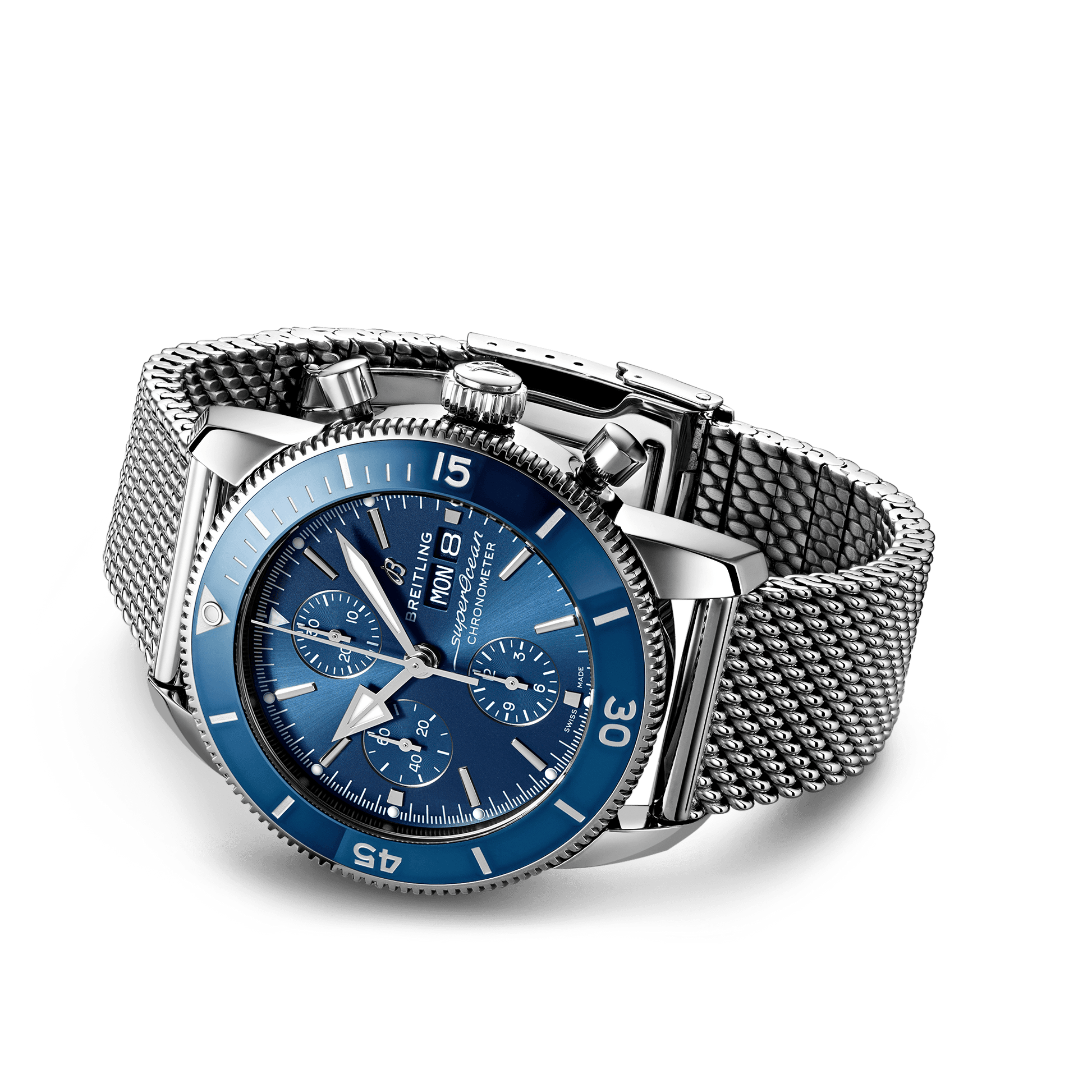A13313161C1A1 SUPEROCEAN HERITAGE CHRONOGRAPH 44 - Kamal Watch Company