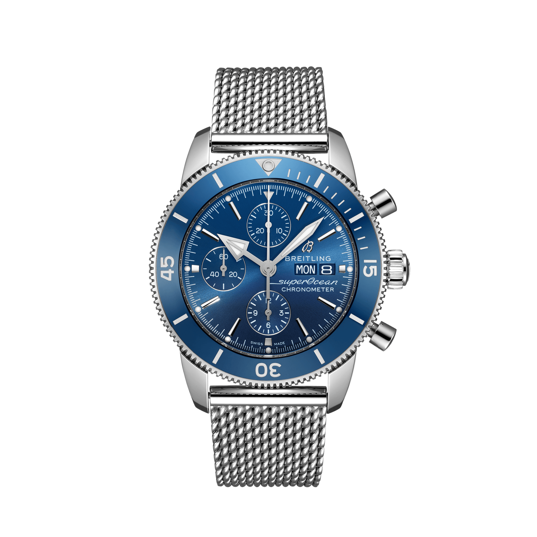 A13313161C1A1 SUPEROCEAN HERITAGE CHRONOGRAPH 44 - Kamal Watch Company