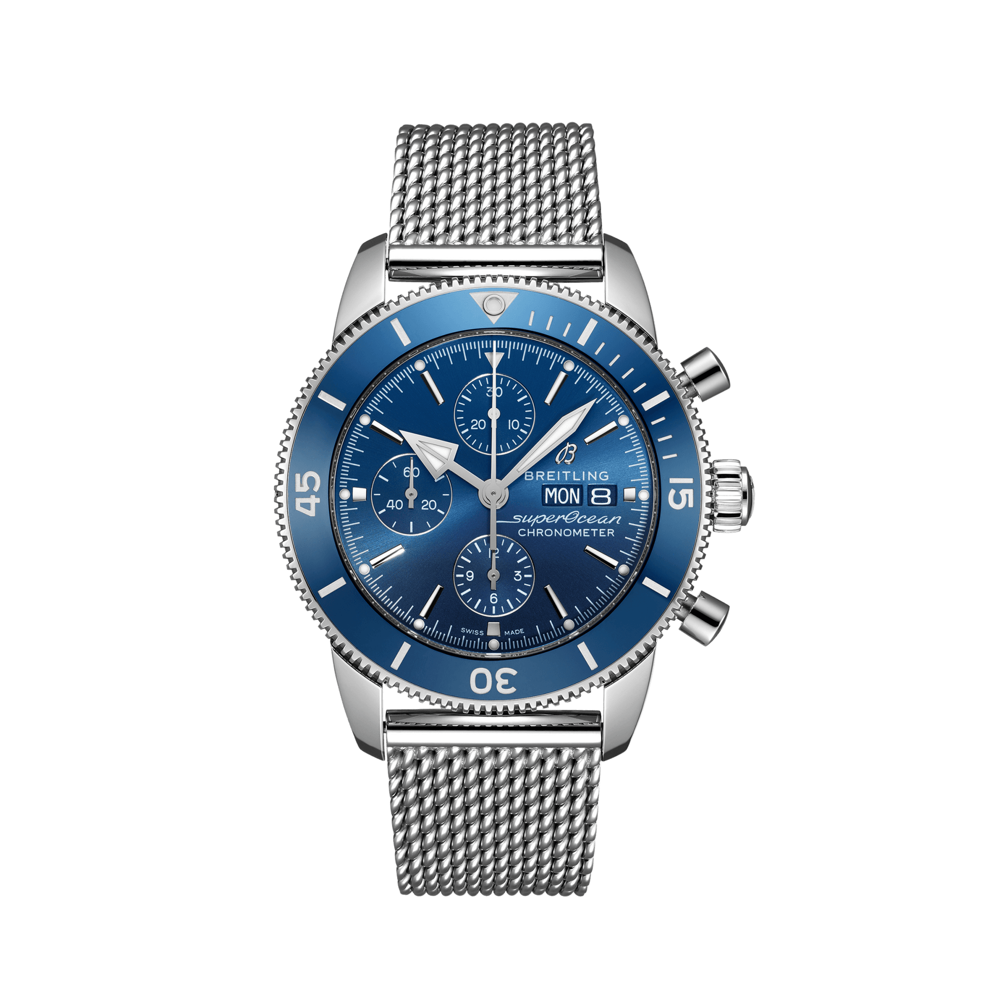 A13313161C1A1 SUPEROCEAN HERITAGE CHRONOGRAPH 44 - Kamal Watch Company