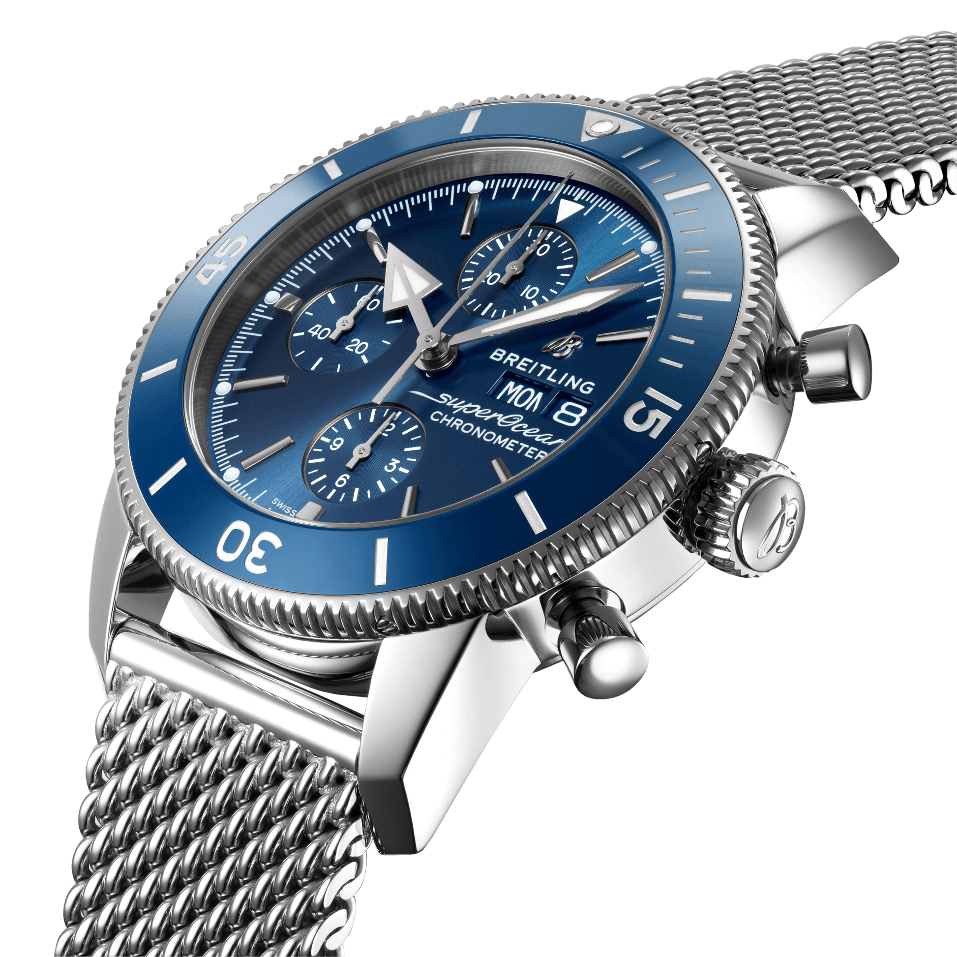 A13313161C1A1 SUPEROCEAN HERITAGE CHRONOGRAPH 44 - Kamal Watch Company
