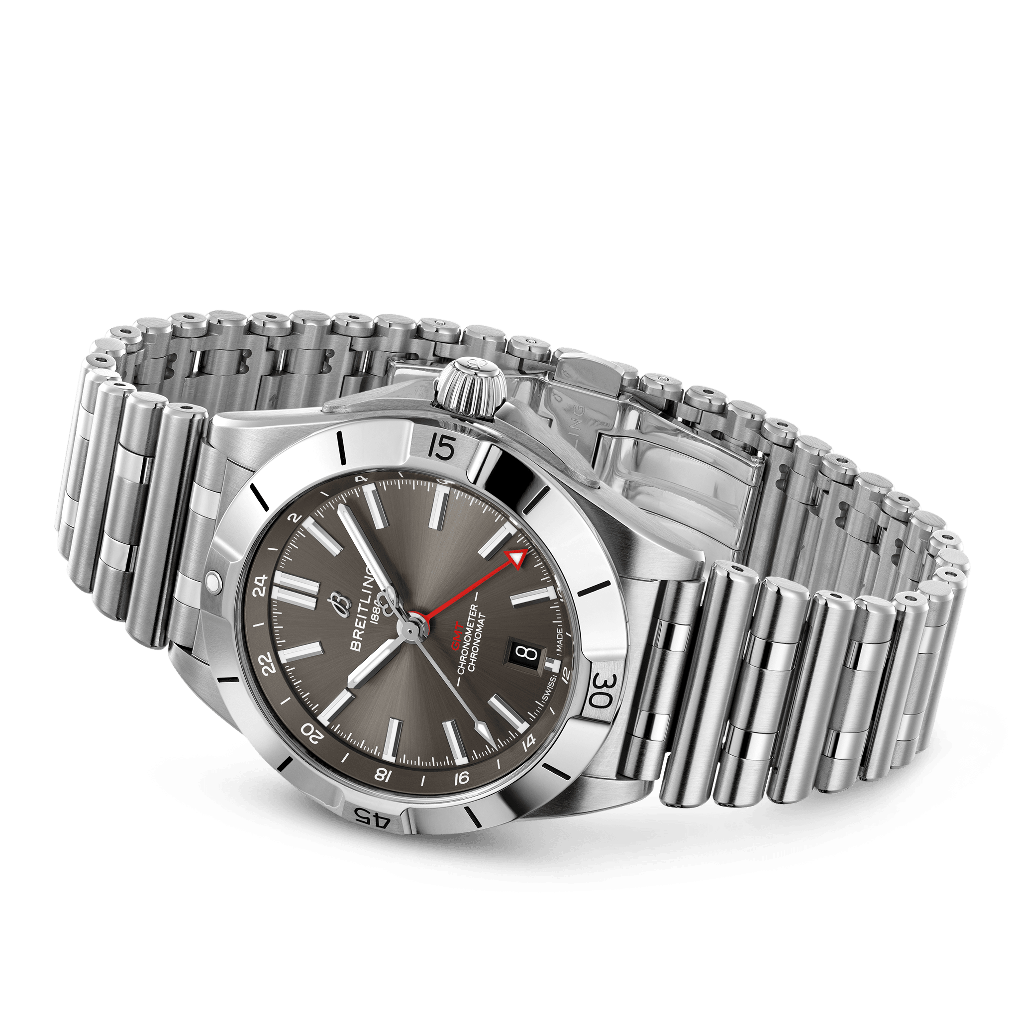 BREITLING CHRONOMAT AUTOMATIC GMT 40 A32398101M1A1 - Kamal Watch Company