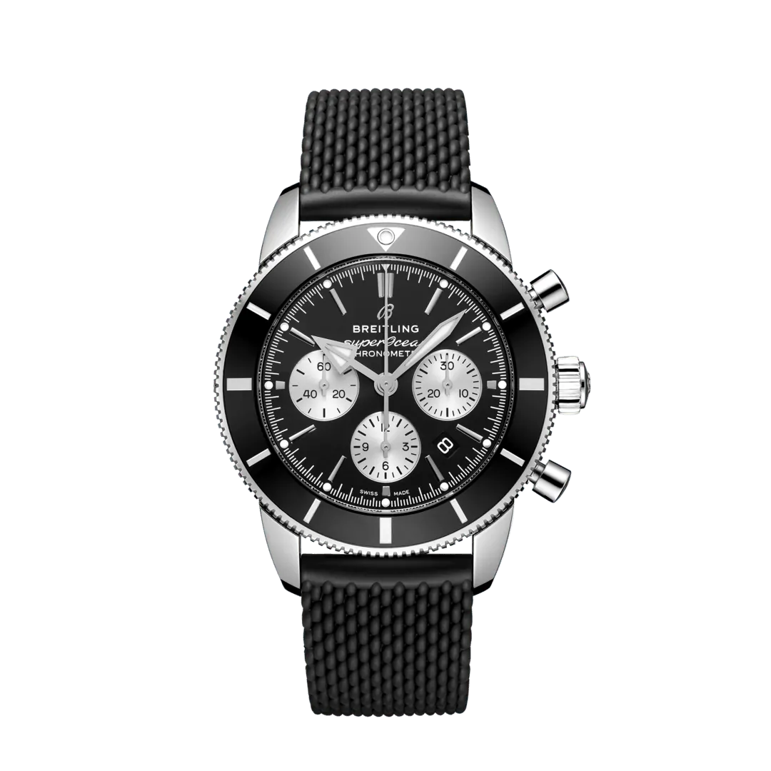 BREITLING SUPEROCEAN HERITAGE B01 CHRONOGRAPH 44 AB0162121B1S1 - Kamal Watch Company