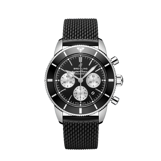 BREITLING SUPEROCEAN HERITAGE B01 CHRONOGRAPH 44 AB0162121B1S1 - Kamal Watch Company