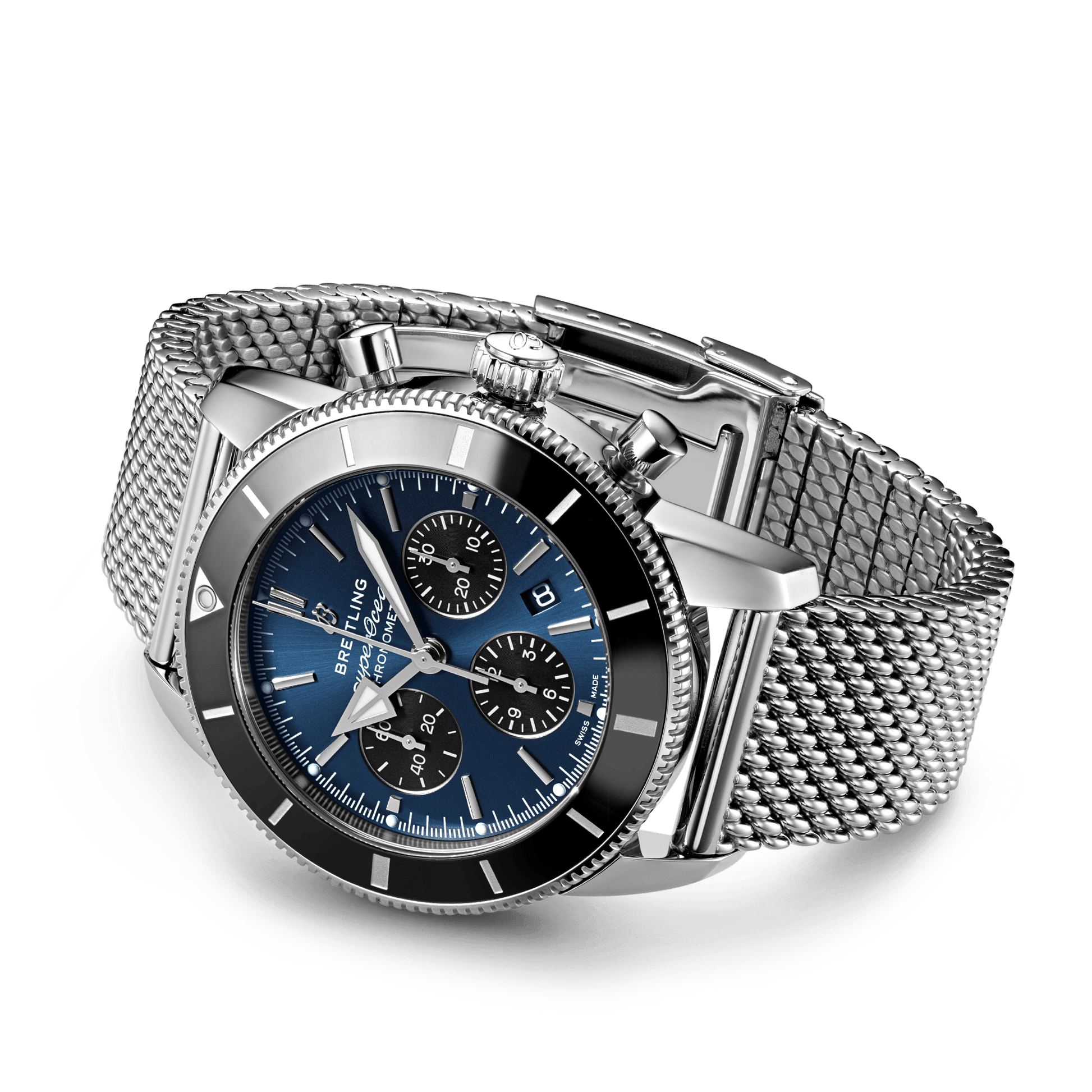 SUPEROCEAN HERITAGE B01 CHRONOGRAPH 44-AB0162121C1A1 - Kamal Watch Company