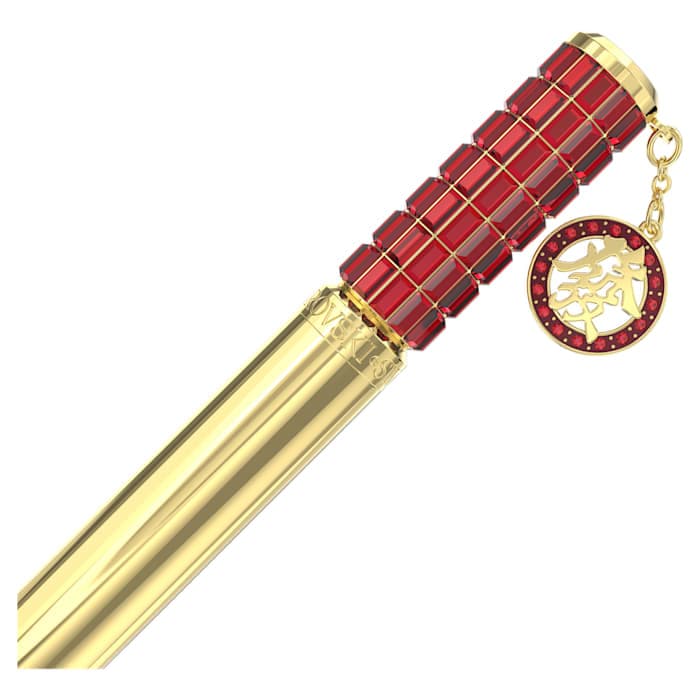 Swarovski Alea ballpoint pen Red, Gold-tone plated 5653396 - Kamal Watch Company